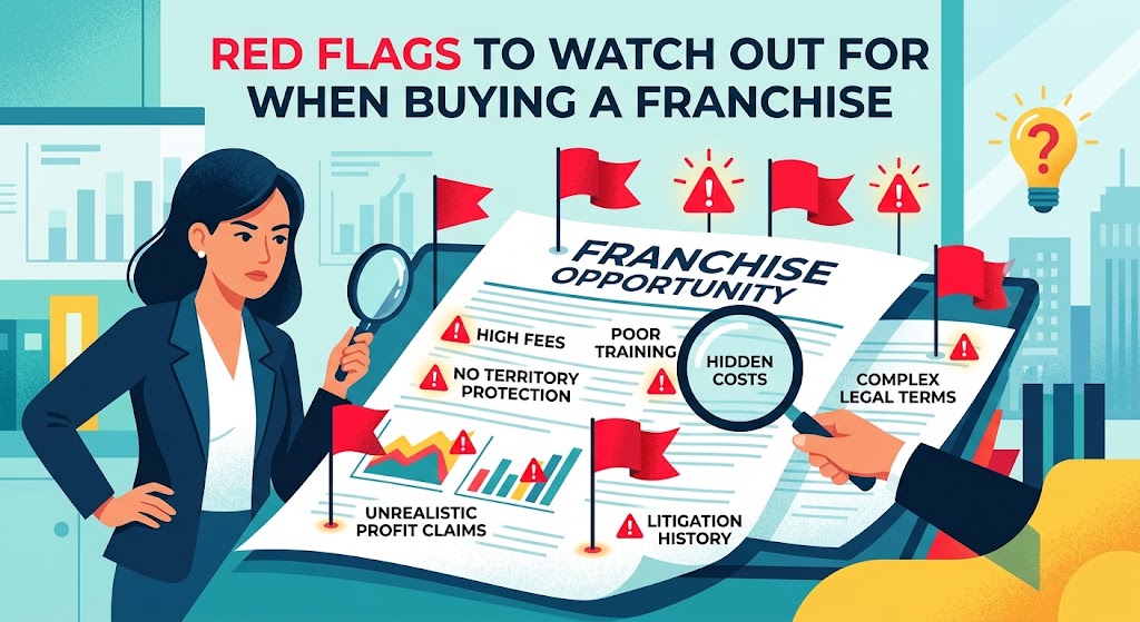 Red Flags To Look Out For When Buying a Franchise